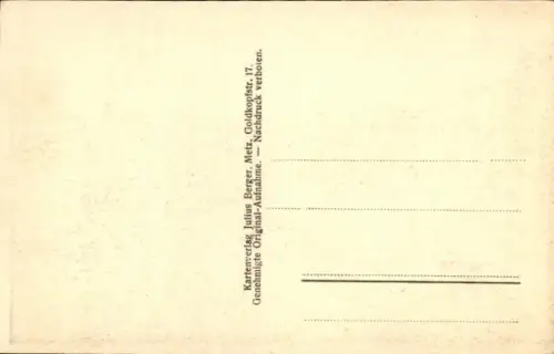 Ak Rouvers Moselle, Ortspartie, Ruinen