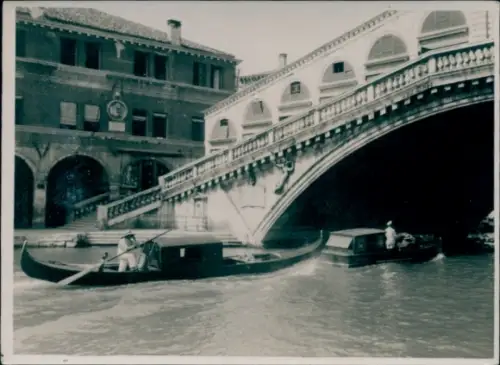Foto Venezia Venedig Veneto, Gondel, Brücke