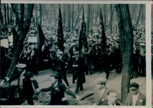 Foto Vincennes Val de Marne, Kommunist, Demonstration
