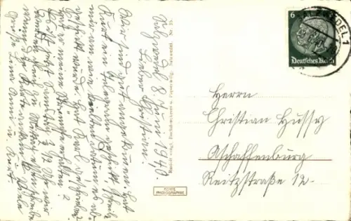 Ak Salzwedel in der Altmark, Sparkasse