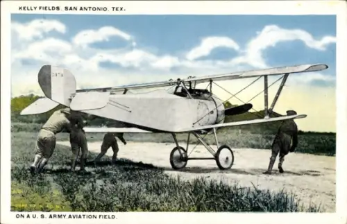 Ak San Antonio Texas USA, Kelly Fields, Army Aviation Field