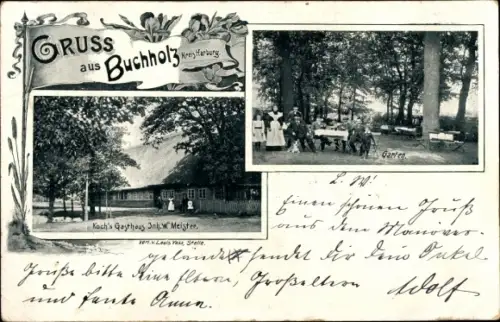 Ak Buchholz in der Nordheide, Koch's Gasthaus