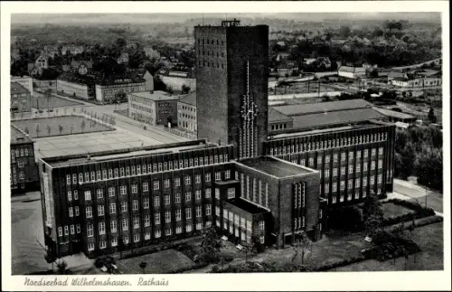 Ak Wilhelmshaven in Niedersachsen, Rathaus