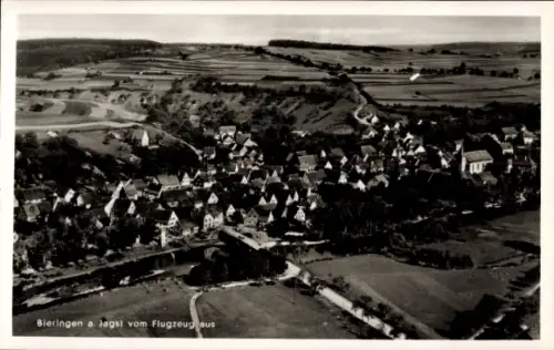 Ak Bieringen Schöntal in Württemberg, Luftaufnahme