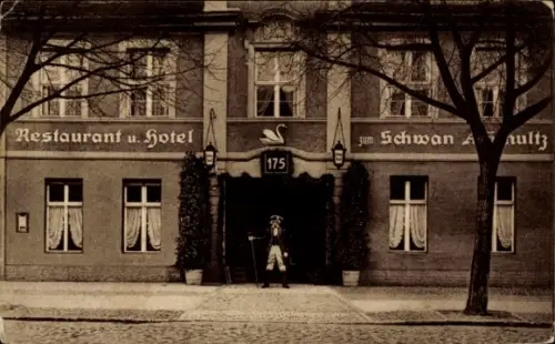 Ak Potsdam, Hotel zum Schwan, Waisenstraße 13