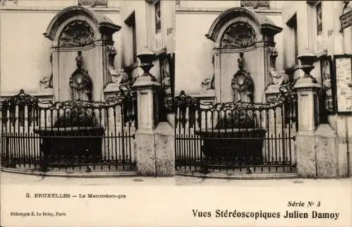 Stereo Ak Brüssel, Manneken pis
