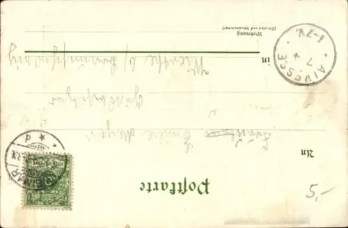 Ak Erfurt in Thüringen, Rathaus, Dom, Im Venedig