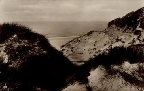 Ak Niechorze Ostseebad Horst Pommern, Dünen