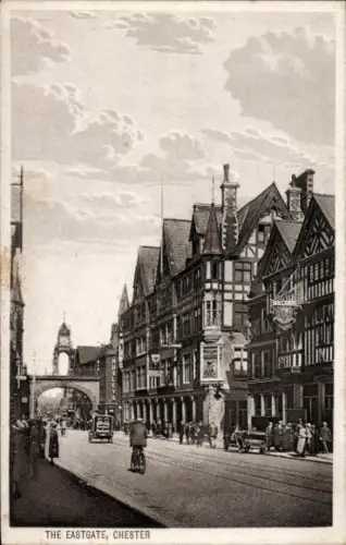 Ak Chester Cheshire England, Eastgate