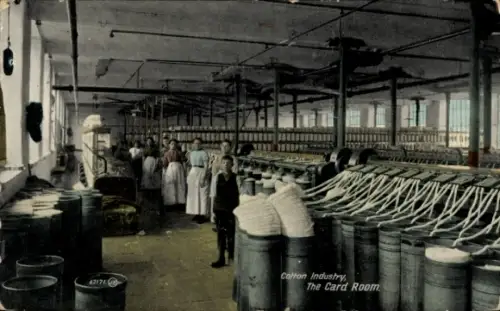 PC Cotton Industry, Card Room