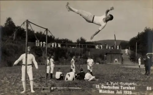 Ak München, 13. Deutsches Turnfest 1923, Turner
