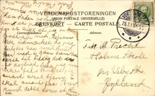 Ak Vintersbølle Dänemark, Uferpartie