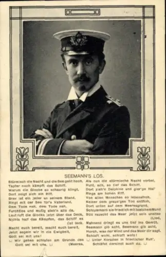 Lied Ak Seemanns Los, I. WK