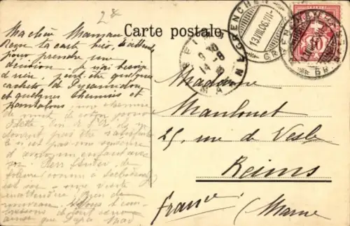 Ak Schweiz, Nidwaldnerin, Frau in Tracht