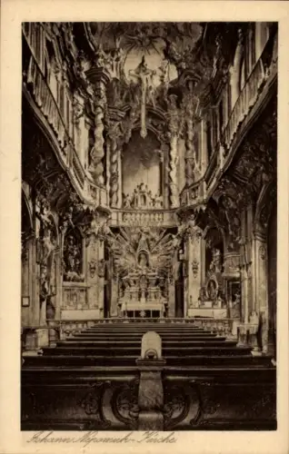 Ak München, Johann Nepomuk-Kirche