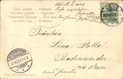 Ak Dampfer Kronprinz Wilhelm, Norddeutscher Lloyd Bremen, Schnelldampfer