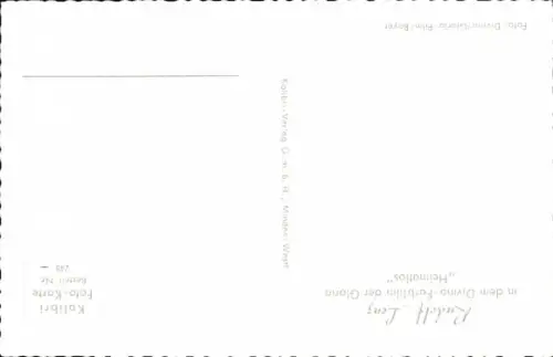 Ak Schauspieler Rudolf Lenz, Portrait im Anzug, Heimatlos, Autogramm