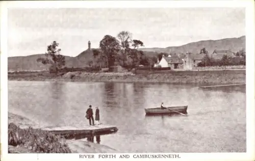 Ak Cambuskenneth Stirling Schottland, River Forth