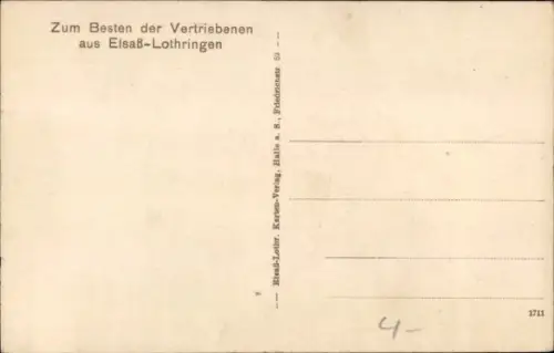 Ak Metz Moselle, Panorama