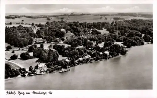 Ak Berg am Starnberger See Oberbayern, Schloss Berg