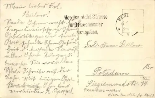 Ak Potsdam, Emmaushaus