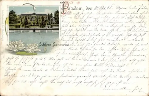 Litho Potsdam, Schloss Sanssouci