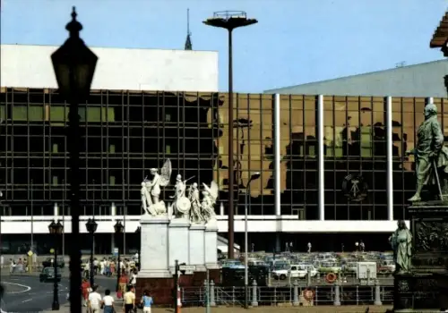 Ak Berlin Mitte, Palast der Republik, Denkmal, Autos