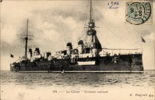 Ak La Gloire, Croiseur Cuirassé, Kriegsschiff