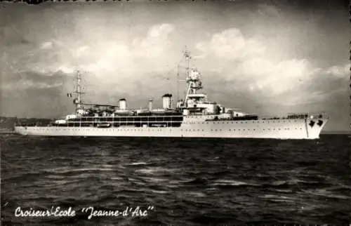 CPA Marine Militaire Française, Croiseur Ecole Jeanne-d'Arc