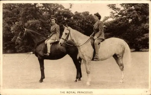 PC The Royal Princesses Elizabeth and Margaret Rose