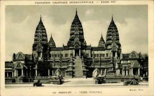 CPA Paris, Exposition Coloniale Internationale 1931, Angkor-Var
