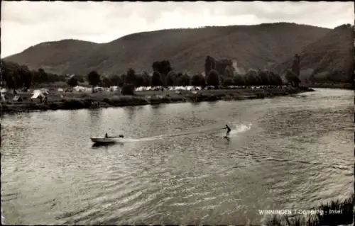 Ak Winningen an der Mosel, Gesamtansicht