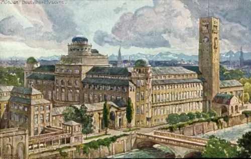 Künstler Ak Wagner, R., München, Deutsches Museum