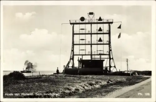 Ak Hoek van Holland Rotterdam Südholland Niederlande, Sein Inrichting