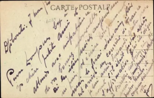 CPA Gibies d'Abyssinie, Lion Male