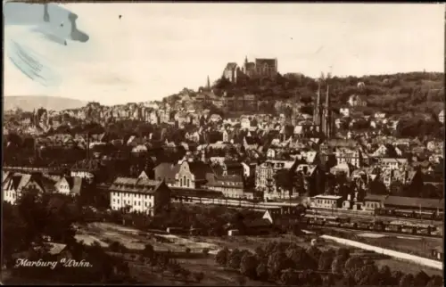 Ak Marburg an der Lahn, Gesamtansicht