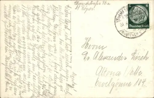 Ak Timmendorfer Strand in Ostholstein, Am Strande, Seebrücke, Segelboot Germania