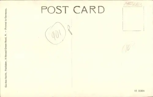 Ak London City England, London Life, Postman