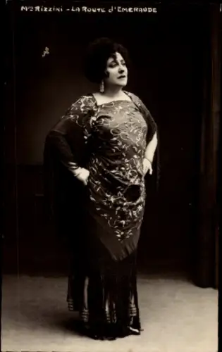 Ak Opernsängerin? Rizzini, Autogramm