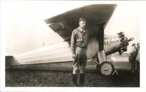Ak Aviation, Flugzeug Spirit of St. Louis, Pilot Charles Lindbergh, Transatlantikflug