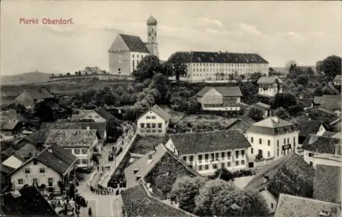 Ak Markt Oberdorf Marktoberdorf im Allgäu, Panorama