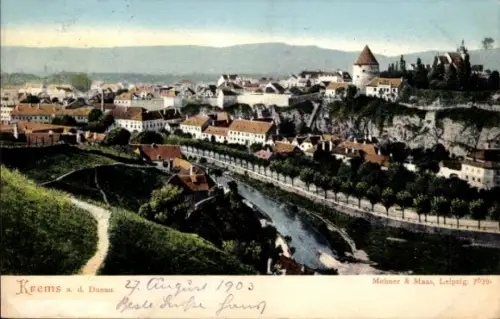 Ak Krems an der Donau Niederösterreich, Gesamtansicht