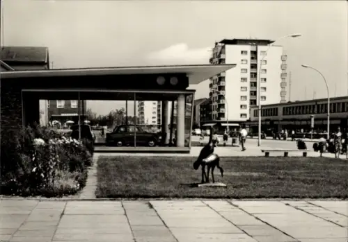 Ak Eisenhüttenstadt in Brandenburg, Leninallee