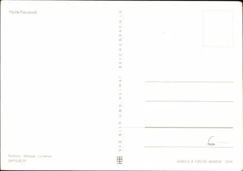 Ak Halle Neustadt, Spielplatz, Hochhäuser, Plattenbauten