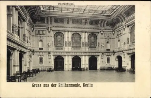 Ak Berlin, Philharmonie, Oberlichtsaal