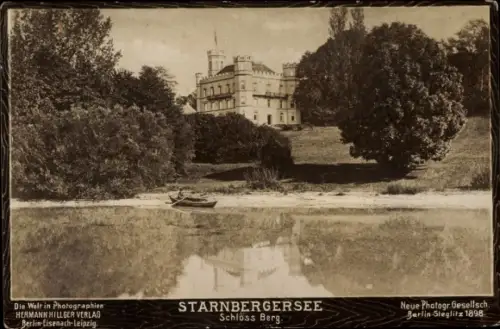 Ak Berg am Starnberger See Oberbayern, Schloss Berg