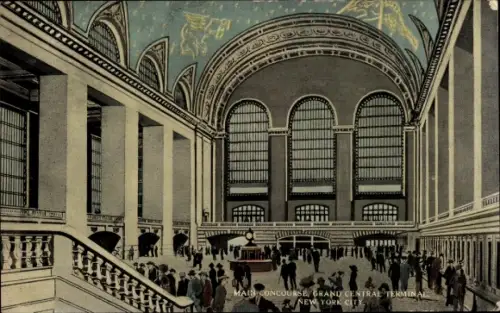 Ak New York City USA, Grand Central Terminal Station