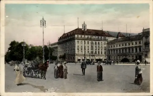 Ak Berlin Mitte, Pariser Platz, Hotel Adlon