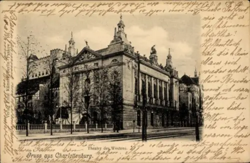 Ak Berlin Charlottenburg, Theater des Westens