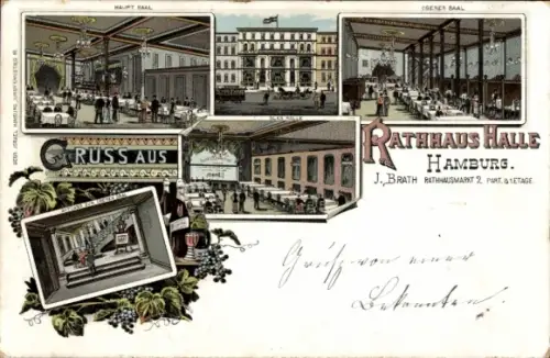 Ak Hamburg Mitte Altstadt